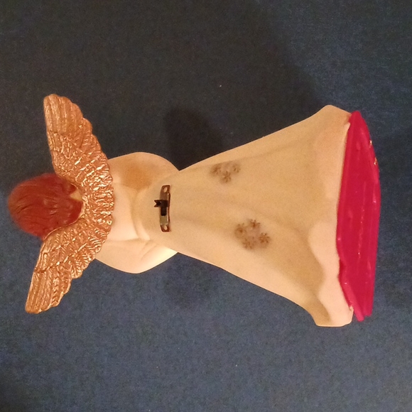 Vintage illuminated Christmas decoration angel - Picture 5 of 6